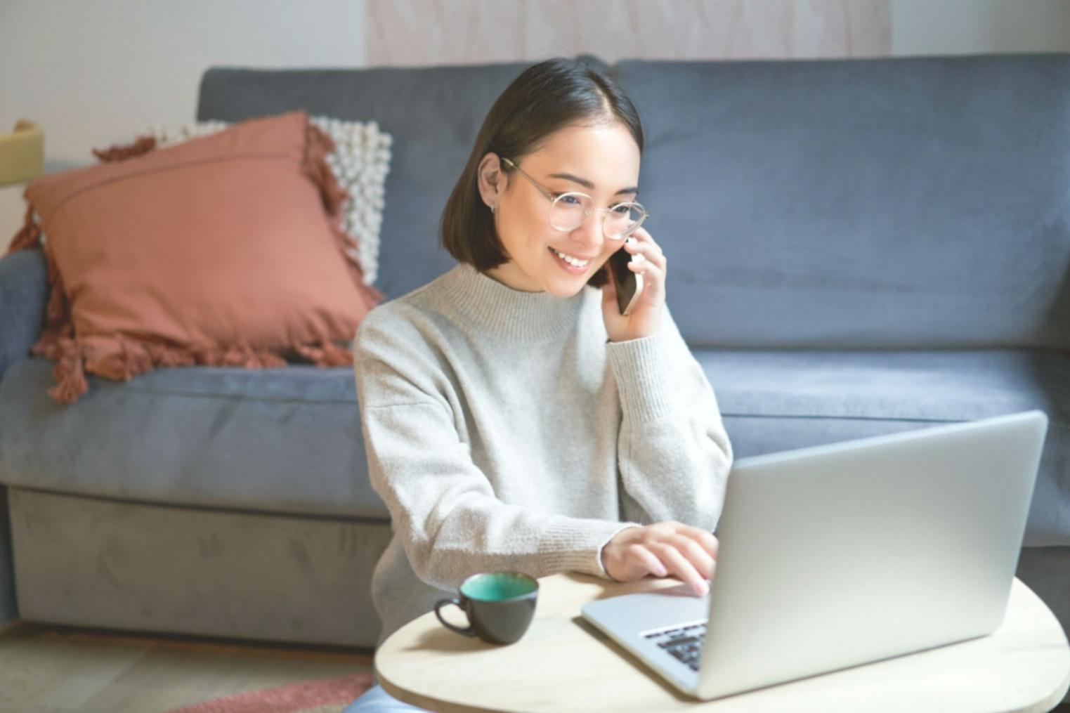 Professional consultation setting showing comfortable workspace for money mindset development